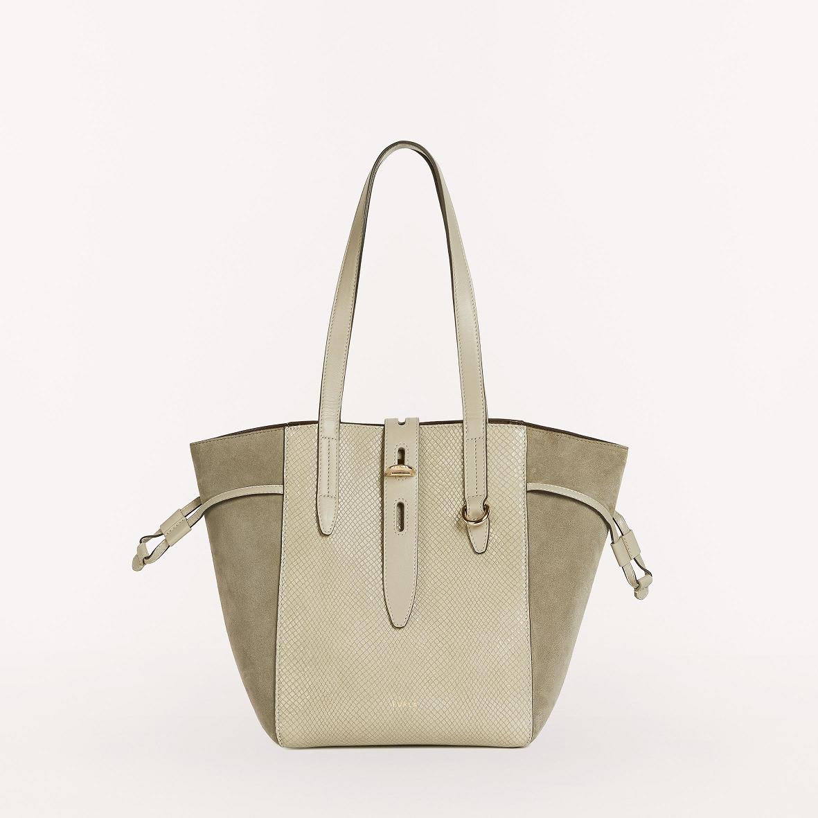 Furla Net Vesker Norge - Håndvesker Dame Beige LBR736045